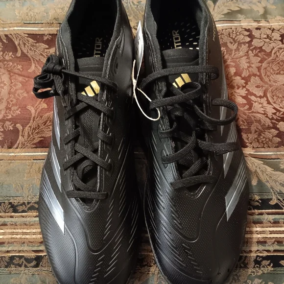 Adidas Predator League LL Firm Ground Black Soccer Cleats (IF6377) Men’s Sz 13 - Picture 4 of 13
